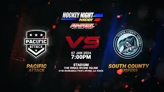 HIN RHASL EDL Game Opener Game 3 Pacific Attack vs South Countyt Surfers 2024
