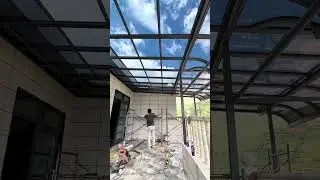 Transparent Polycarbonate Awning Patio Cover