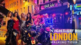The Most Insane Nightlife in London / 4K HDR Walking Tour