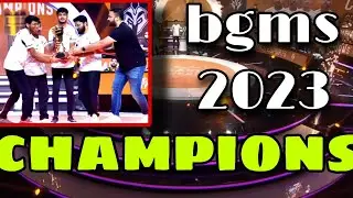 bgms s2 champions and runner up award ceremony