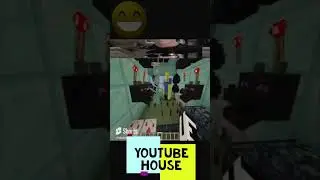 Youtube House. Minecraft Build Survive Mode...