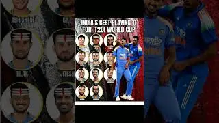India's Best playing 11 for T20I world cup 2026 #indiansquad #indianinnings #indiawins #indiacricket