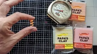 Как запекать полимерную глину - Papa's Clay