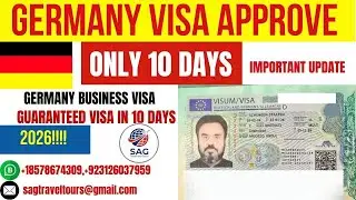 🇩🇪 Germany Business & Conference Visa from Pakistan | Guaranteed Visa in 10 Days