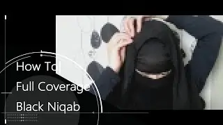 Black & Covered Niqab