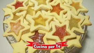 Biscotti Effetto Vetro - la Ricetta di Natale