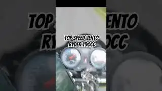 Velocidad m&aacute;xima Vento Ryder 190cc