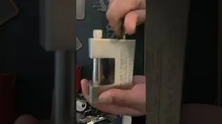 (99) silver safety security shutter lock (Picked)#lockpicking  #locksmith #locksport #lock #locklab