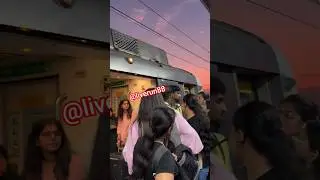 delhi metro viral girl video#vlog #publictransport #metro #delhimetro #viral #metrostation #viral