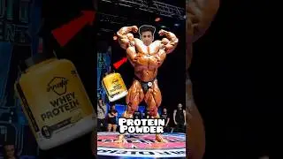 30 DAYS PROTEIN POWDER TRANSFORMATION 😱💪 #shorts