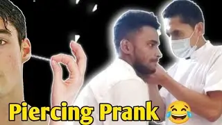 Piercing Prank 🤣