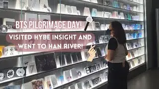 KOREA VLOG: HYBE INSIGHT, Mukbang in Han River, and Manifesto Day One Album Unboxing! | Monica Navs