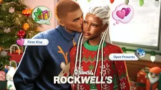 A Very Romantic Christmas 🎄🎀 | The Sims 4 Rockwell Legacy