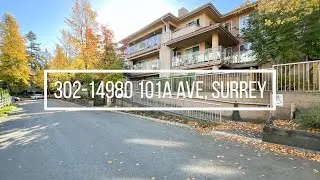 💥Top-Floor Condo with Peaceful Courtyard Views in Guildford👍 302-14980 101A AVE, SURREY