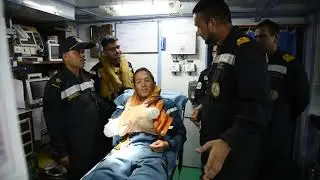 India, US, Japan naval forces conduct medical evacuation drills in mid-sea