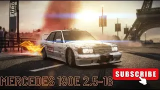 Grid2 - Mercedes-Benz 190E 2.5-16 Paris Circuit - Gaming Therapy