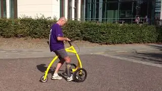Alinker walking bike - first user experience of Wilco Giesen