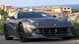 Ferrari F12 Berlinetta in Action - Rev, Accelerations and Fly Bys!