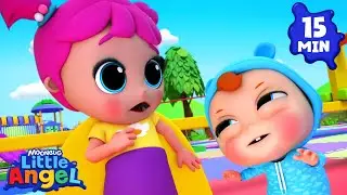 Peekaboo (Hide And Seek) | Animal Learning Videos | Little Angel Kids Songs & Nursery Rhymes