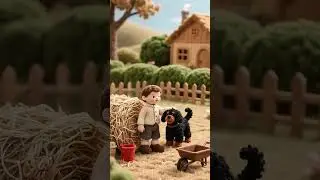 tiny farm #trending #animals #satisfying #shortvideo #mini