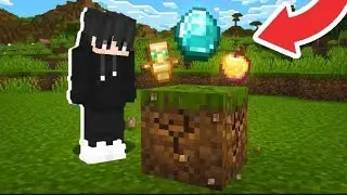 ماينكرافت ولكن اي شي اكسرو يطلع لي ايتم عشوائي!!