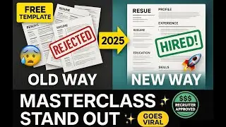 How to Create Perfect One Page Resume in Microsoft Word  Professional 1 Page Resume Template 2025