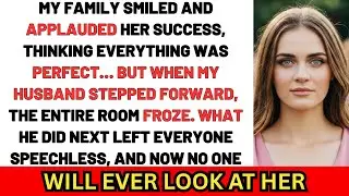 My Family Clapped for My Step-Sister, Then My Husband Changed Everything