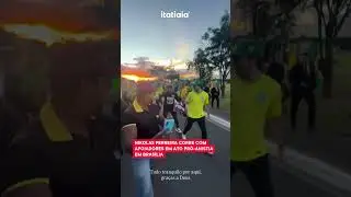 &lsquo;O CARDIO EST&Aacute; EM DIA': NIKOLAS FERREIRA CORRE COM APOIADORES AP&Oacute;S ATO PR&Oacute;-ANISTIA EM BRAS&Iacute;LIA