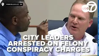BREAKING: Purcellville's Vice Mayor and Town Manager arrested on conspiracy, bid rigging charges