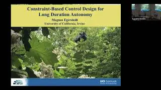 ECC22 Plenary - Magnus Egerstedt: Constraint-Based Control Design for Long Duration Autonomy