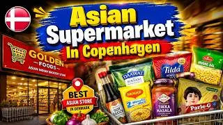 Golden Foods Asian Grocery Store Tour | Best Asian Supermarket in Copenhagen, Denmark