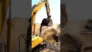 Massive Excavators in Action: Heavy Earthmoving & Construction Site Power! 🏗️