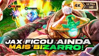 COMO CARREGAR TODOS OS JOGOS DE JAX | LOL WILD RIFT