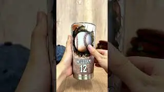 Keep drinks just right with a custom tumbler for sports fans #gifts #giftideas #summer #giftformen