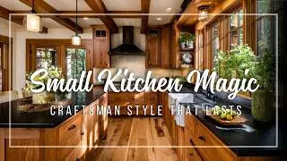 How to Design a Small Craftsman Kitchen with Timeless Appeal