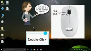Mouse Actions - Click or Left Click, Right Click, Double Click in  computer