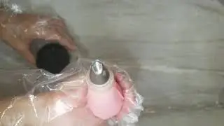 How to pipe flower design- cold process soap
