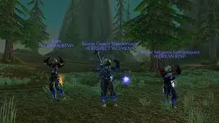 Retro-WoW Warrior PvP! BattleGround Ownage With Pally Pocket Heals!