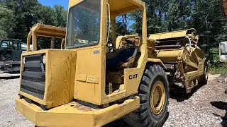Caterpillar 613B Scrapper Auction purchase. Will it run? Part 1