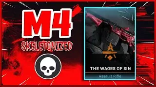 M4 SKELETONIZED! 🔥 Red Tracers! GAME WINNING KILL!