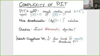 A&C Seminar: Robert Andrews - On Matrix Multiplication and Polynomial Identity Testing