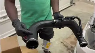 C250 Air Intake Hose replacement (EPIC FAIL)  Part 1