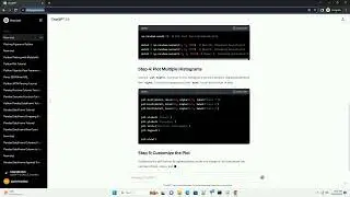 python plot multiple histograms