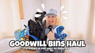 Goodwill Bins Haul #goodwilloutlet #thrifting #resellertips 