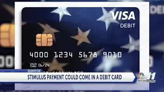 Stimulus debit card