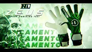 Luva de Goleiro Profissional N1 Zeus !!! | Unboxing Review e Teste|