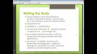 Research Proposal- Literature Review