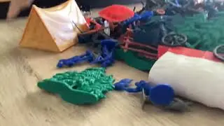 Stopmotion man American Civil War armymen review!