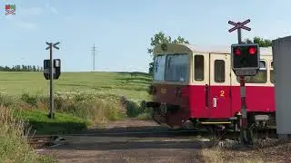 Železničn&iacute; přejezd Ka&scaron;tice #1 [P1713] - 22.6.2025 / Czech railroad crossing