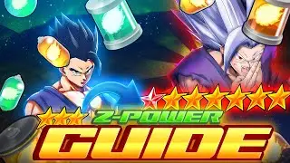 2024 LF Z POWER AND REGULAR Z POWER! LIMIT BREAK EVERY UNIT TO 14 STARS FAST! | Dragon Ball Legends